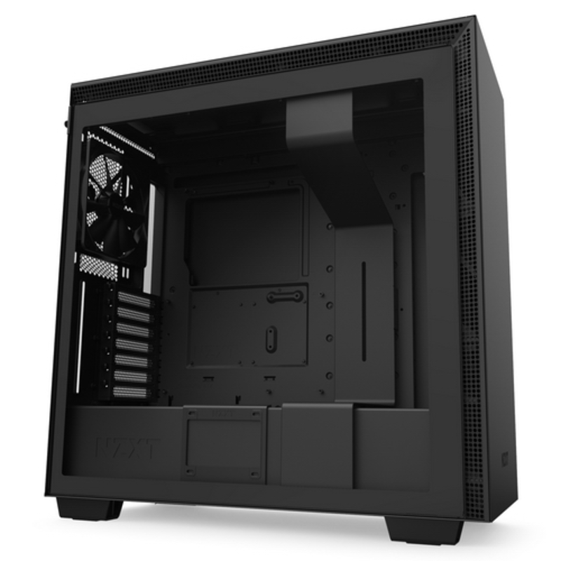 Корпус NZXT CA-H710B-B1 H710 Mid Tower Black/Black Chassis with 3x120, 1x140mm Aer F Case Fans