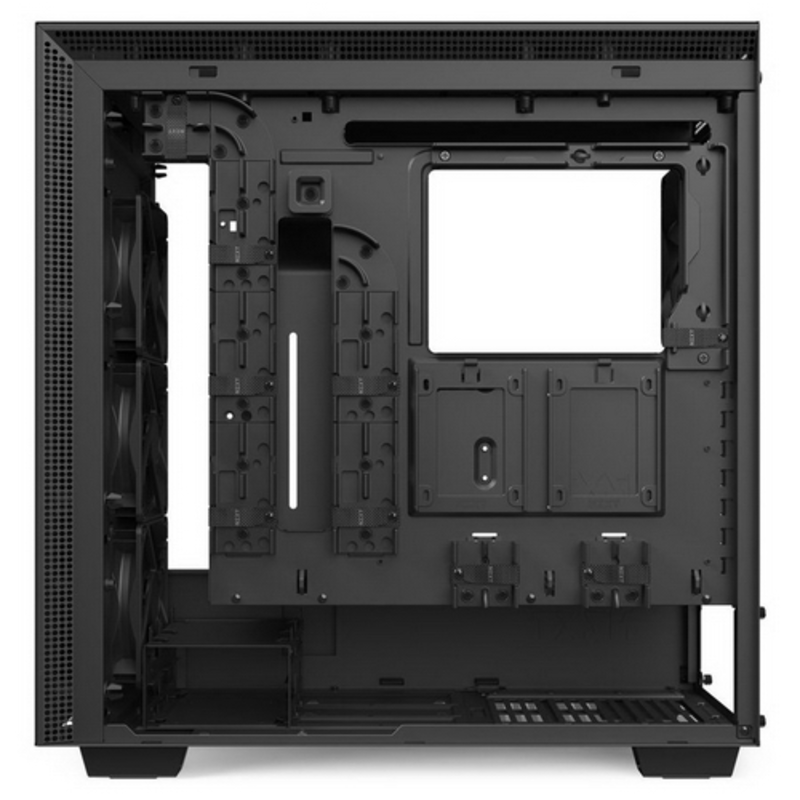 Корпус NZXT CA-H710B-B1 H710 Mid Tower Black/Black Chassis with 3x120, 1x140mm Aer F Case Fans
