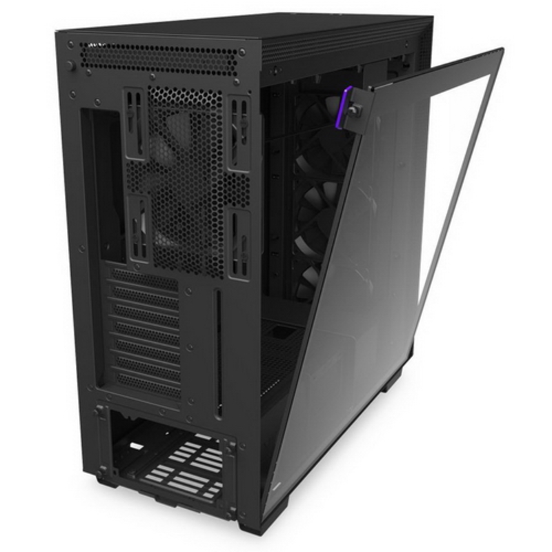 Корпус NZXT CA-H710B-B1 H710 Mid Tower Black/Black Chassis with 3x120, 1x140mm Aer F Case Fans