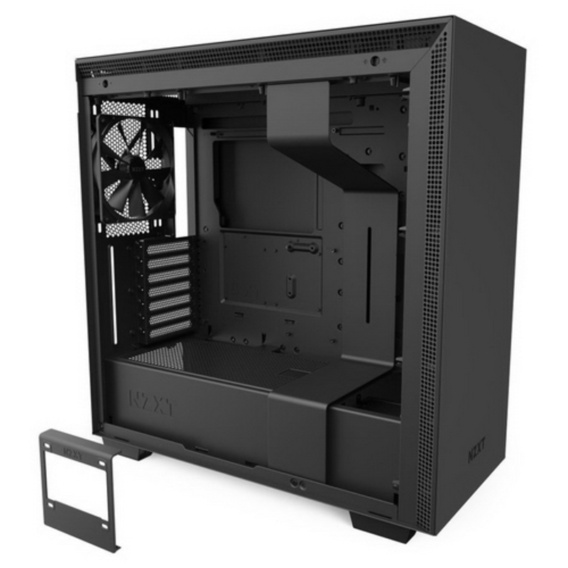 Корпус NZXT CA-H710B-B1 H710 Mid Tower Black/Black Chassis with 3x120, 1x140mm Aer F Case Fans