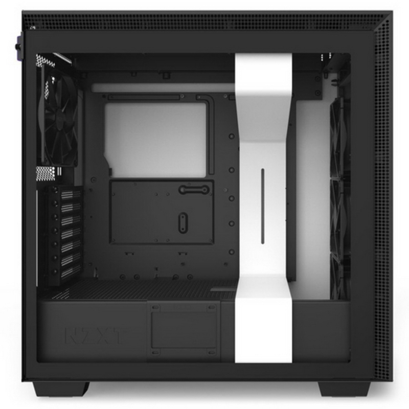 Корпус NZXT CA-H710B-W1 H710 Mid Tower White/Black Chassis with 3x120, 1x140mm Aer F Case Fans
