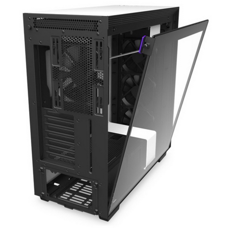 Корпус NZXT CA-H710B-W1 H710 Mid Tower White/Black Chassis with 3x120, 1x140mm Aer F Case Fans