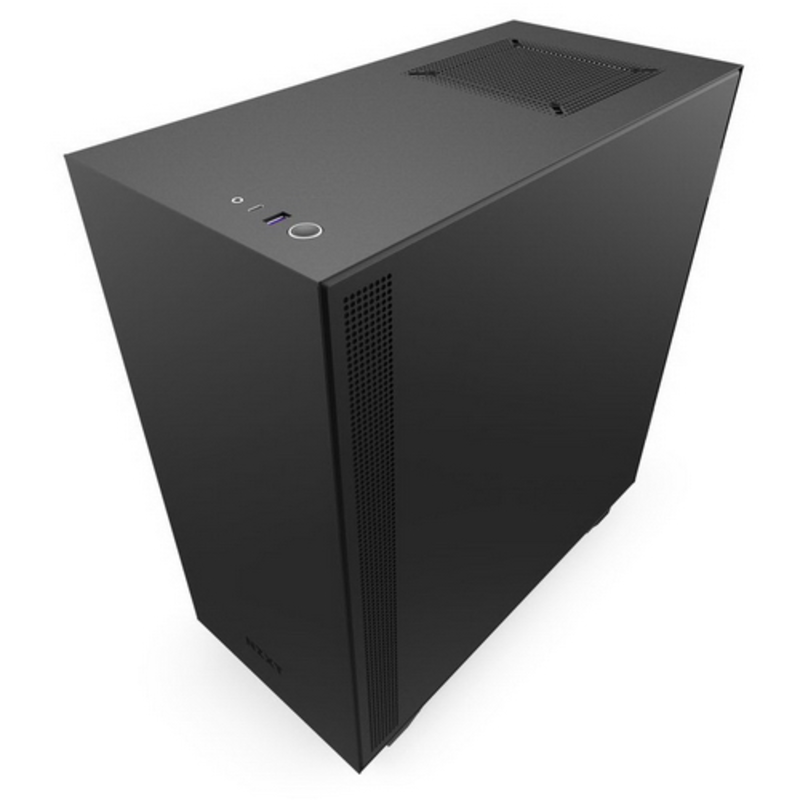 Корпус NZXT CA-H510B-B1 H510 Compact Mid Tower Black/Black Chassis with 2x120mm Aer F Case Fans