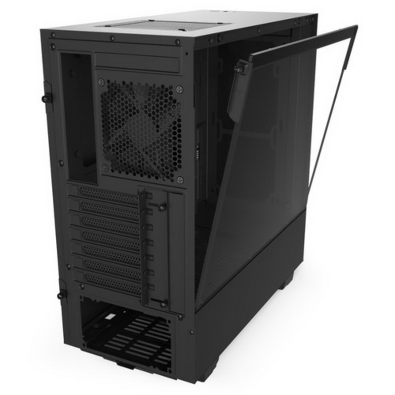 Корпус NZXT CA-H510B-B1 H510 Compact Mid Tower Black/Black Chassis with 2x120mm Aer F Case Fans