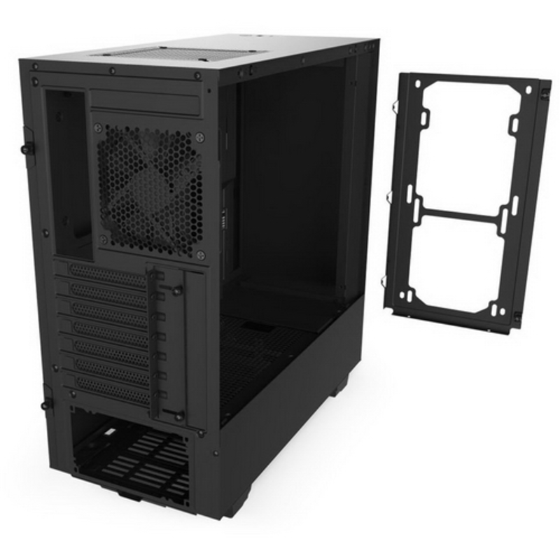 Корпус NZXT CA-H510B-B1 H510 Compact Mid Tower Black/Black Chassis with 2x120mm Aer F Case Fans