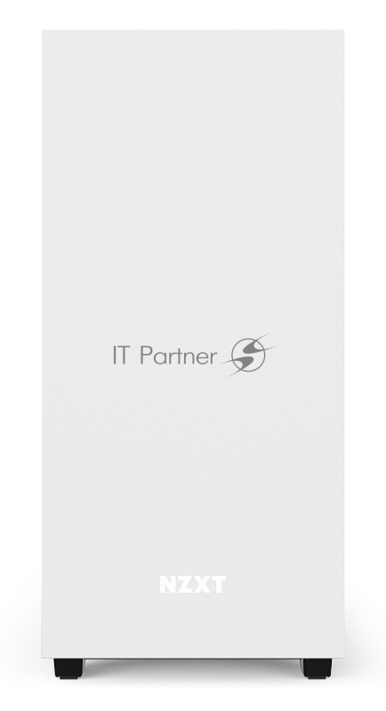 Корпус NZXT CA-H510B-W1 H510 Compact Mid Tower White/Black Chassis with 2x120mm Aer F Case Fans