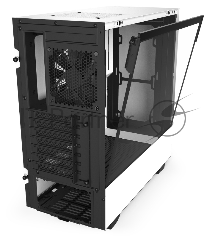 Корпус NZXT CA-H510B-W1 H510 Compact Mid Tower White/Black Chassis with 2x120mm Aer F Case Fans