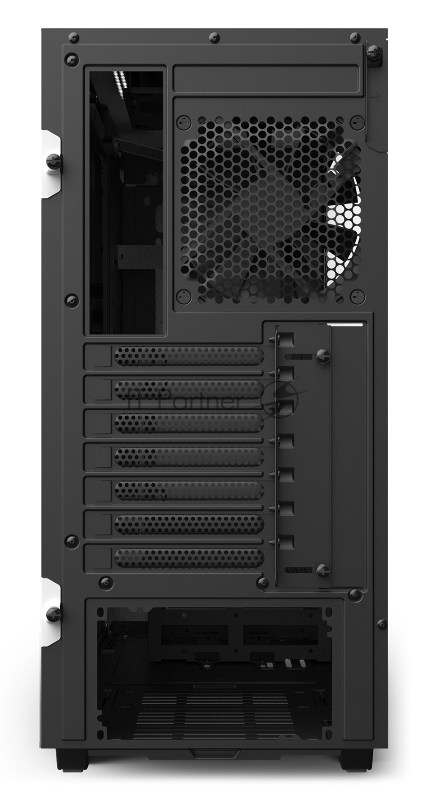 Корпус NZXT CA-H510B-W1 H510 Compact Mid Tower White/Black Chassis with 2x120mm Aer F Case Fans