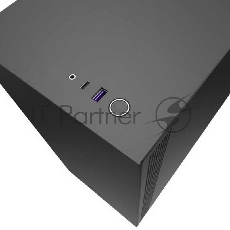 Корпус NZXT CA-H510I-B1 H510i Compact Mid Tower Black/Black Chassis with Smart Device 2, 2x120mm Aer F Case Fans, 2xLED Strips and Vertical GPU Mount