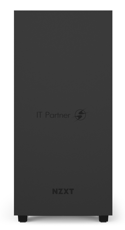 Корпус NZXT CA-H510I-B1 H510i Compact Mid Tower Black/Black Chassis with Smart Device 2, 2x120mm Aer F Case Fans, 2xLED Strips and Vertical GPU Mount