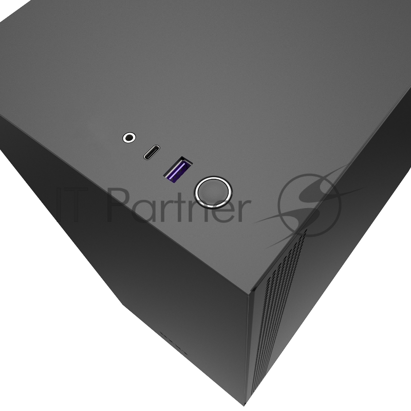 Корпус NZXT CA-H510I-B1 H510i Compact Mid Tower Black/Black Chassis with Smart Device 2, 2x120mm Aer F Case Fans, 2xLED Strips and Vertical GPU Mount