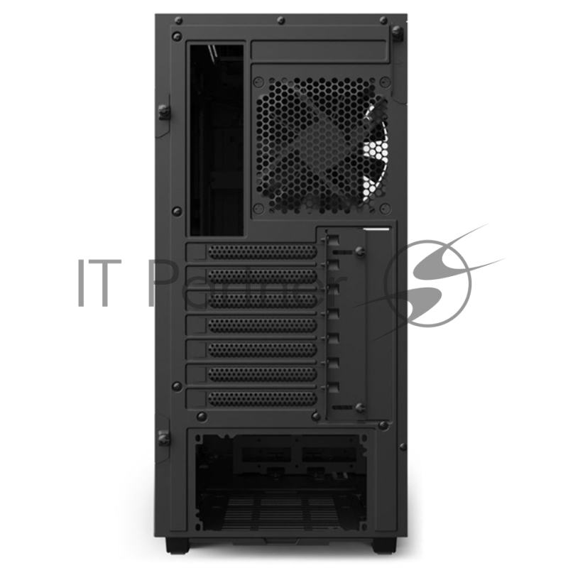 Корпус NZXT CA-H510I-B1 H510i Compact Mid Tower Black/Black Chassis with Smart Device 2, 2x120mm Aer F Case Fans, 2xLED Strips and Vertical GPU Mount