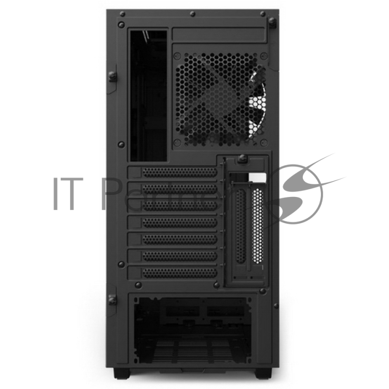 Корпус NZXT CA-H510I-B1 H510i Compact Mid Tower Black/Black Chassis with Smart Device 2, 2x120mm Aer F Case Fans, 2xLED Strips and Vertical GPU Mount
