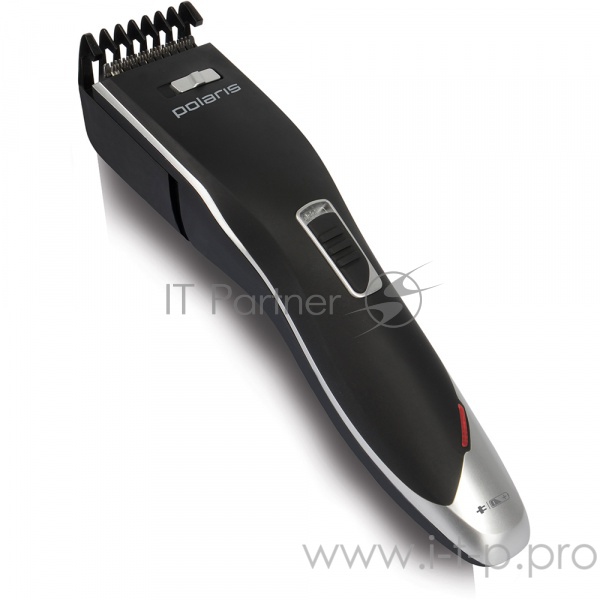 Машинка для стрижки Polaris PHC-2102RC (нерж.,сеть,аккум.) черный
