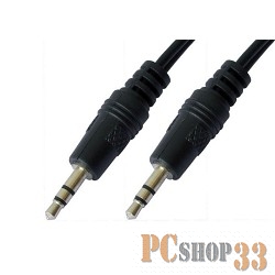 Кабель 5bites AC35J-005M Кабель 3.5 Jack/M - 3.5 Jack/M, 0.5м, стерео