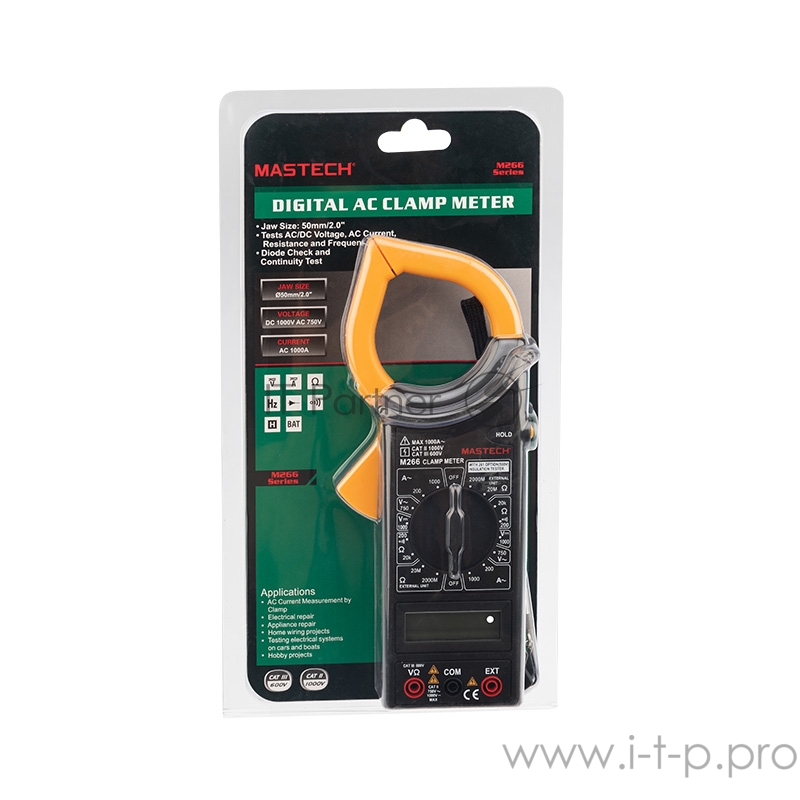 MASTECH Токовые клещи M266 13-1306