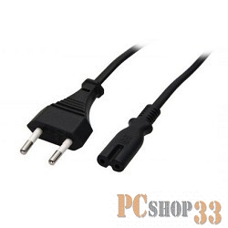 Кабель 5bites PC107530 Кабель питания IEC-320-C7 / 220V / 2G*0.75MM2 / VDE / 3M