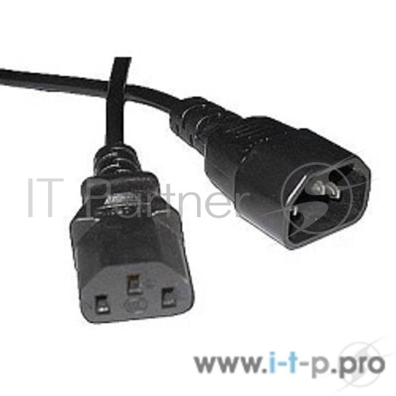 Кабель 5bites UPS107518 PSU-UPS Кабель питания (удлинитель) 3x0.75mm VDE (с заземлением), 1.8м