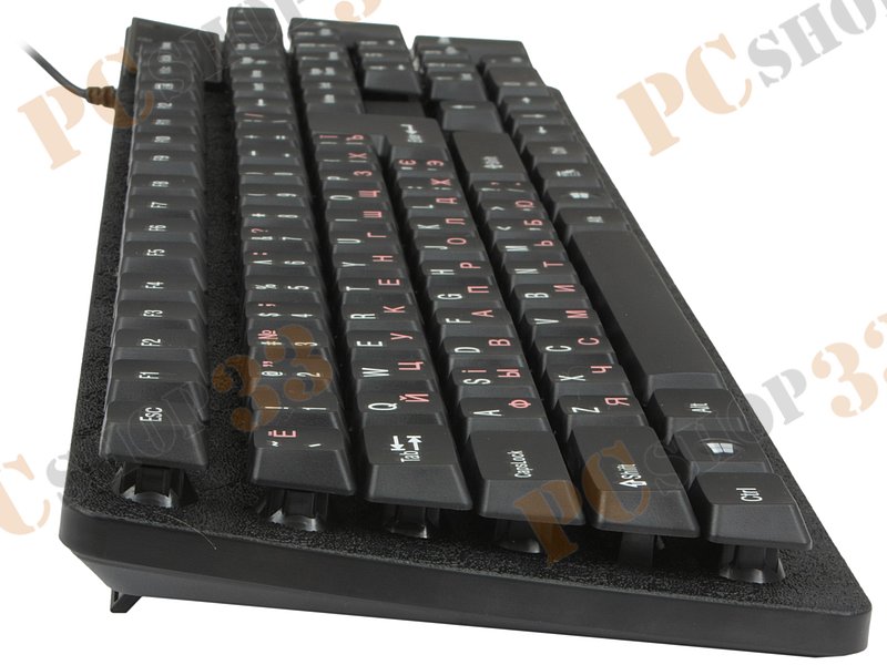 Клавиатура Sven Standard 301, 104+1кн., водостойкая, черный (USB)