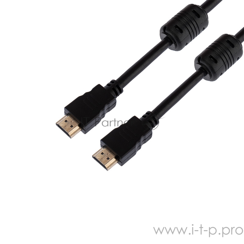 Кабель Proconnect (17-6203-6) Шнур HDMI - HDMI gold 1.5М с фильтрами (PE bag)