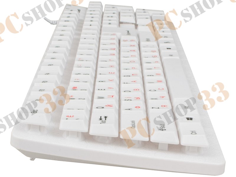 Клавиатура Sven Standard 301, 104+1кн., водостойкая, белый (USB)