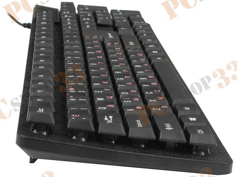 Клавиатура Sven Standard 301, 104+1кн., водостойкая, черный (PS/2)