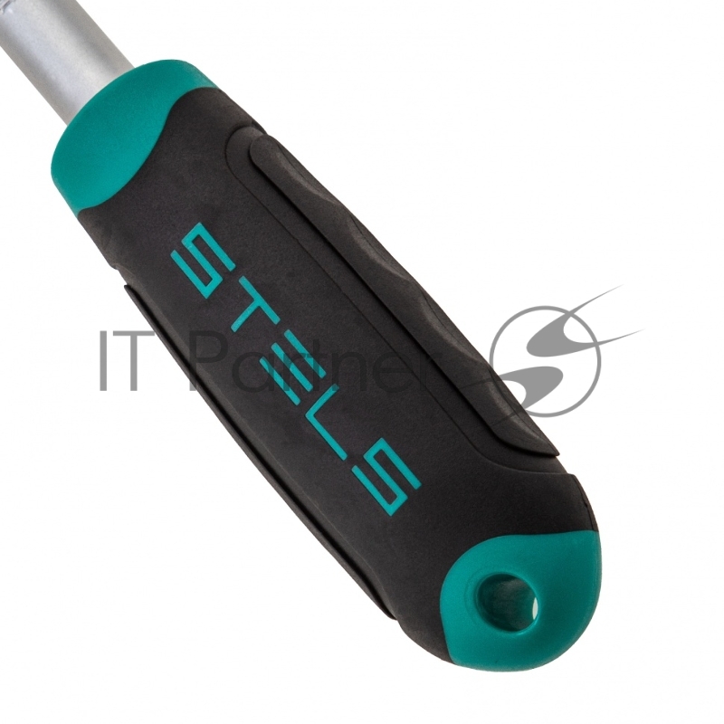 STELS Набор торцевых головок, 1/2, головки 10 - 22 мм, с трещот, ключом, CrV,11 предм 14127