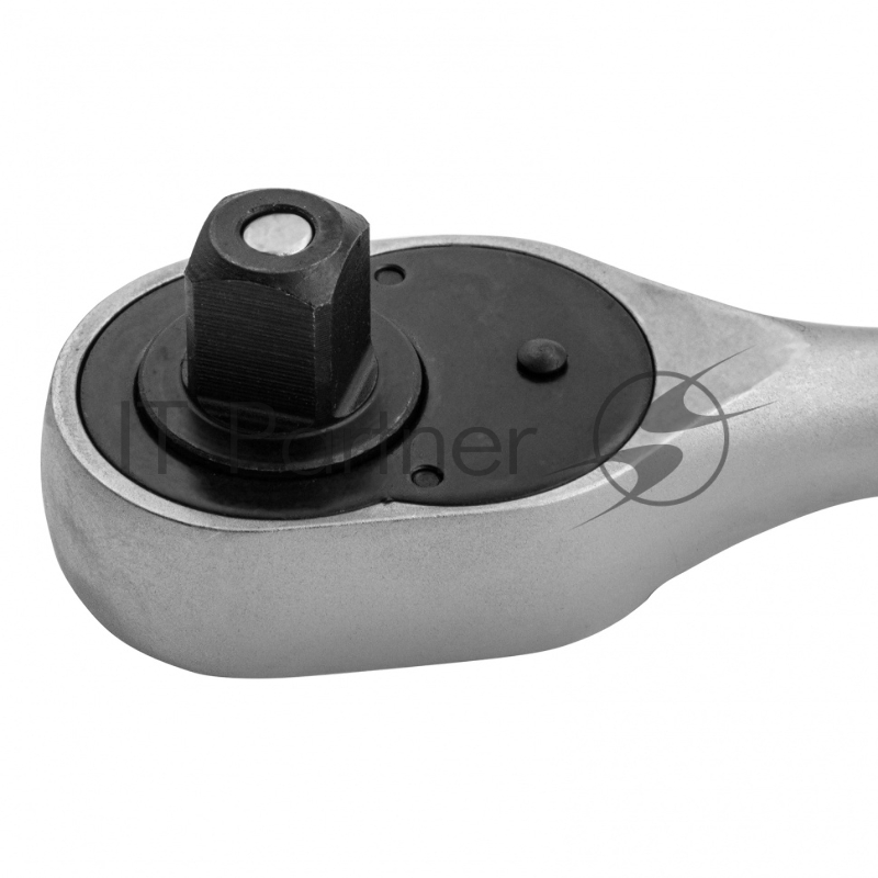 STELS Набор торцевых головок, 1/2, головки 10 - 22 мм, с трещот, ключом, CrV,11 предм 14127