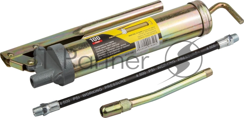 STAYER Шприц автомобильный металлический, 100гр 4315-100