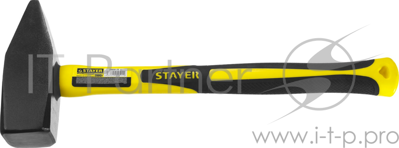 STAYER Молоток PROFI слесарный кованый с двухкомпонентной фиберглассовой ручкой, 2,0кг 20050-20_z01