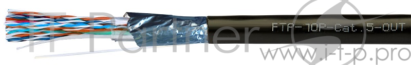 Неомакс Витая пара NEOMAX NM20532 Кабель FTP cat.5e, 10 пар, (305м) 0.51мм Медь