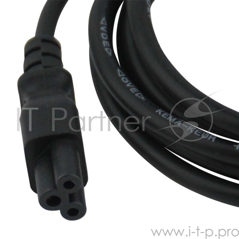 Кабель VCOM CE022-CU 1.8M Кабель питания для ноутбуков 1.8М 3G0.5mm 220V VDE стандарт