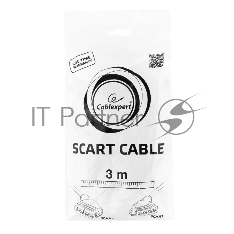 Кабель Кабель аудио/видео Gembird CCV-518, SCART / SCART, 21pin, 3м (CCV-518-3M )