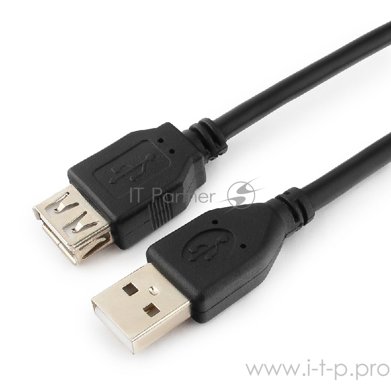 Кабель Gembird/Cablexpert CCF2-USB2-AMAF-15 USB 2.0 Pro Кабель , AM/AF, 4.5м, экран, 2феррит.кольца, черный, пакет