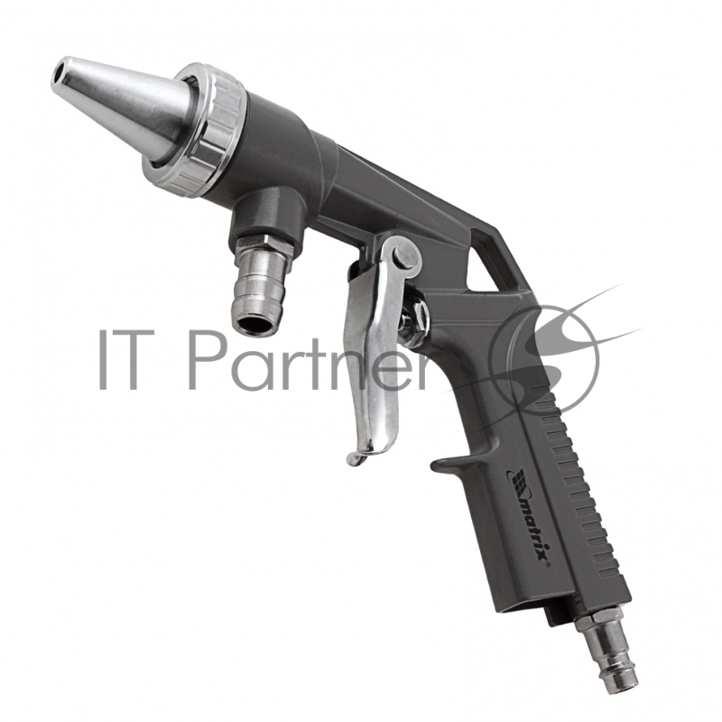 MATRIX Пистолет пескоструйный со шлангом, пневматический// 57328