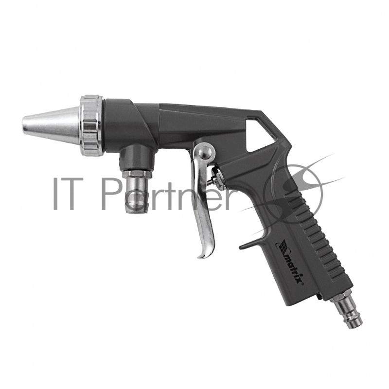 MATRIX Пистолет пескоструйный со шлангом, пневматический// 57328