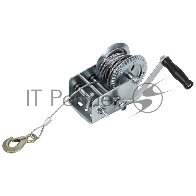 MATRIX Лебедка шестеренчатая, тяга - 0,8 т, тросовая// MATRIX 522735