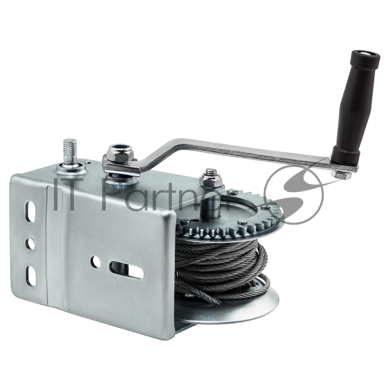 MATRIX Лебедка шестеренчатая, тяга - 0,8 т, тросовая// MATRIX 522735