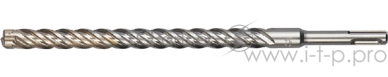 Kraftool Бур KRAFTOOL INDUSTRIE QUALITAT ZENTRO 4x4, SDS-Plus, по бетону, 14x260 мм 29310-260-14