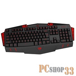 Клавиатура Redragon Asura 70246, 102+14кн., подсветка, черно-красный (USB)