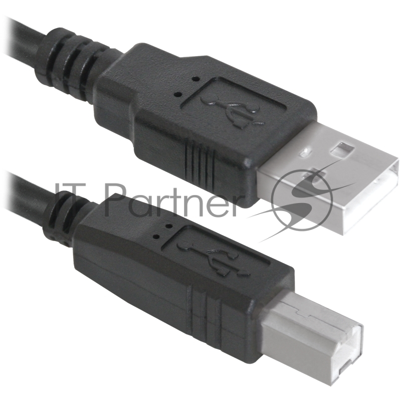 Кабель Defender USB04-06p.bag Кабель USB 2.0 для соед. 1.8м AM/BM , пакет (83763)