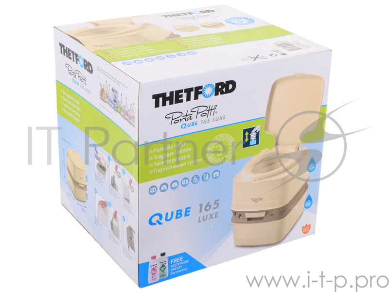 Thetford Биотуалет Porta Potti Qube 165 luxe IVORY