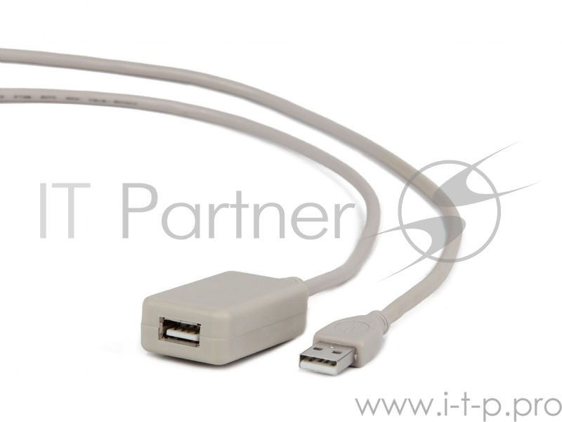 Кабель Gembird UAE016 USB 2.0 кабель удлинительный !!!Активный!!! 4.5м AM/AF