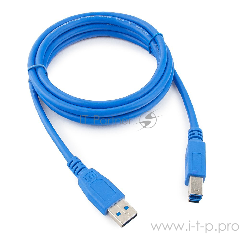Кабель Gembird CCP-USB3-AMBM-6 USB 3.0 PRO кабель для соед. 1.8м AM/BM позол. контакты, пакет