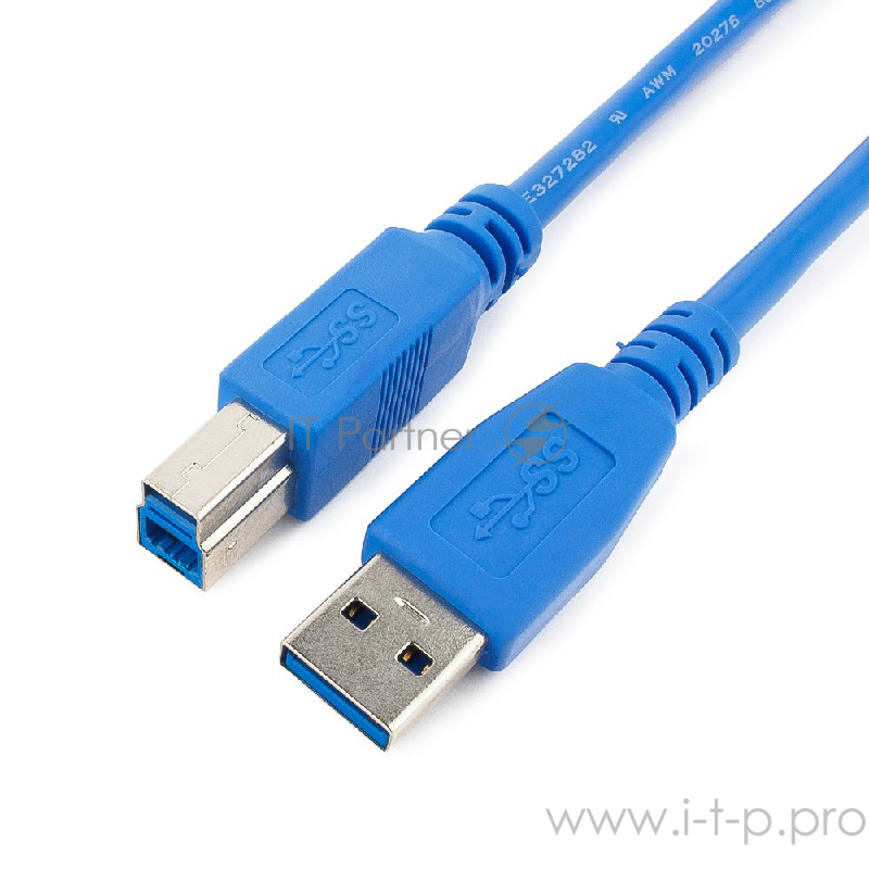 Кабель Gembird CCP-USB3-AMBM-6 USB 3.0 PRO кабель для соед. 1.8м AM/BM позол. контакты, пакет