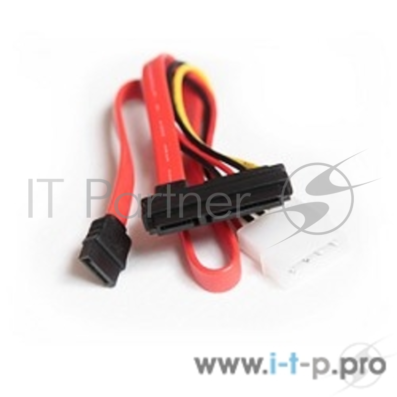 Кабель Gembird Кабель Serial ATA интерфейсный (35см) и силовой (15см) CC-SATA-C1