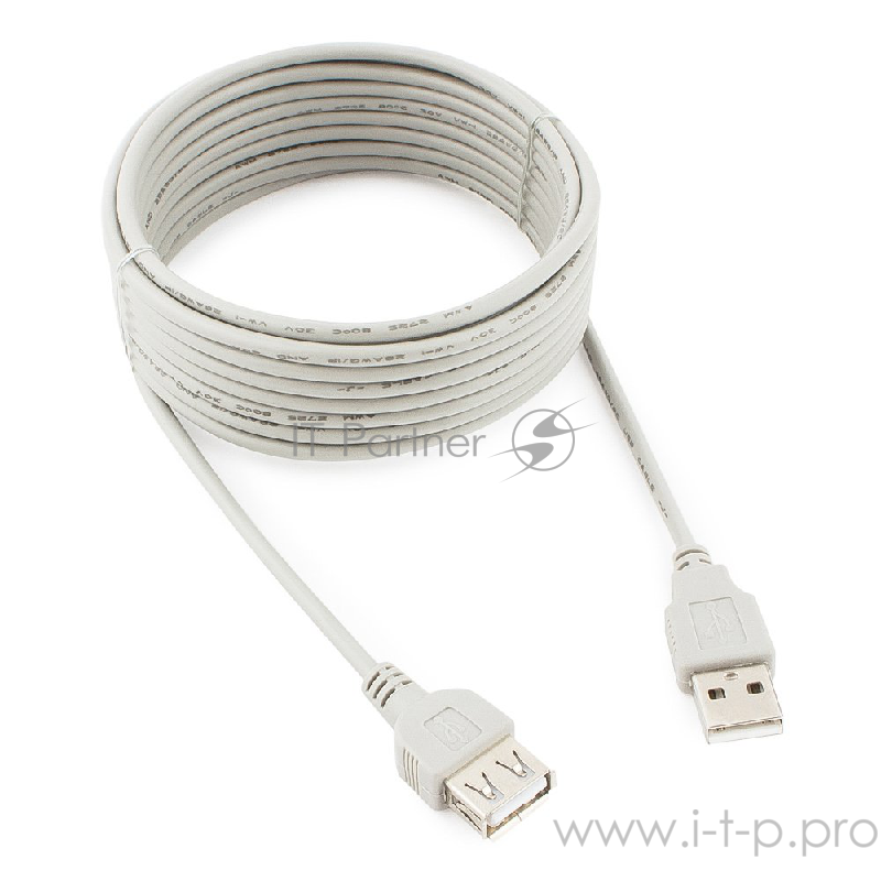 Кабель Gembird CC-USB2-AMAF-15 USB 2.0 кабель удлинительный 4.5м AM/AF , пакет