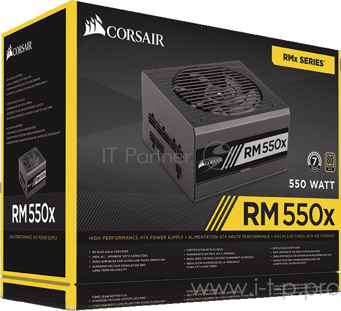 Блок питания Corsair RM550x |CP-9020177-EU| RTL