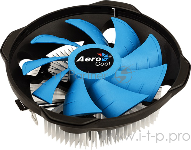 Кулер Aerocool BAS AUG Soc-FM2+/AM2+/AM3+/AM4/1150/11 4-pin 14.8-26.3dB Al+Cu 125W 361gr Ret