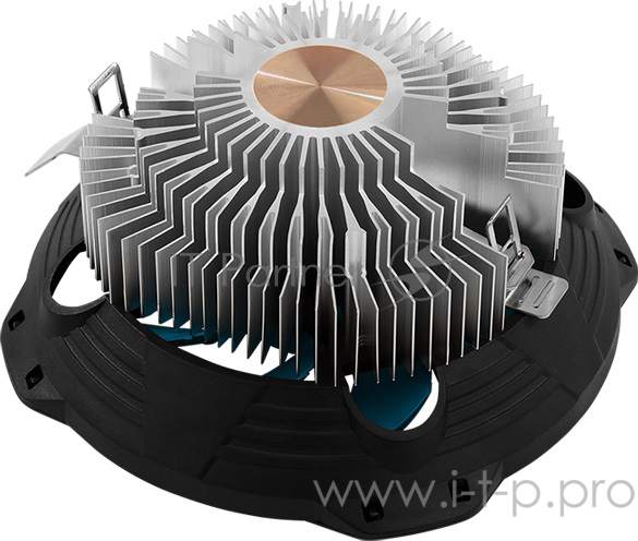 Кулер Aerocool BAS AUG Soc-FM2+/AM2+/AM3+/AM4/1150/11 4-pin 14.8-26.3dB Al+Cu 125W 361gr Ret